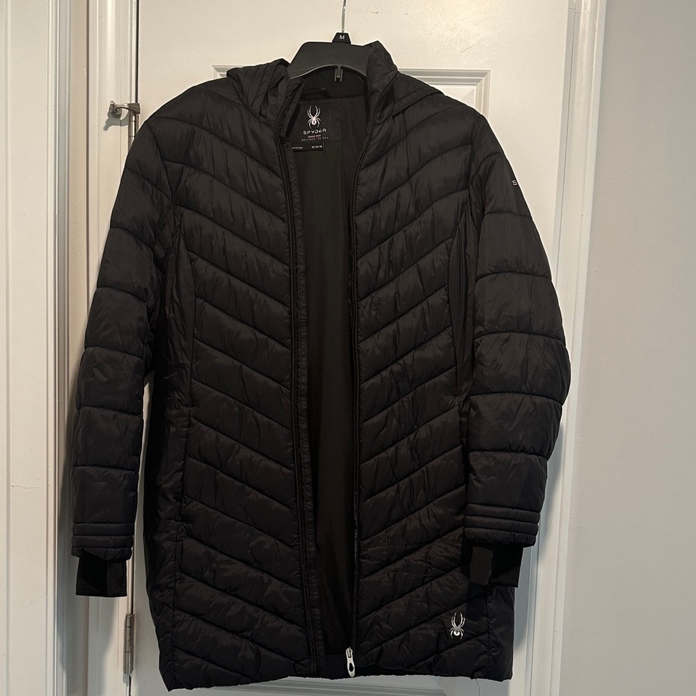 Spyder Men's Black Puffer Jacket